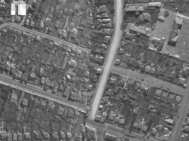 13 Phillips Street from the air, 1940-1944
