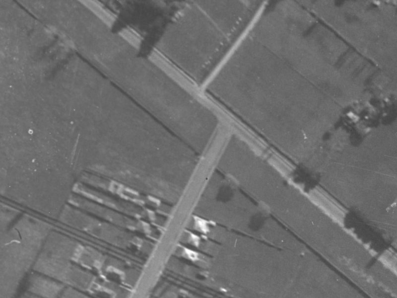 380 Linwood Avenue from the air, 1940-1944
