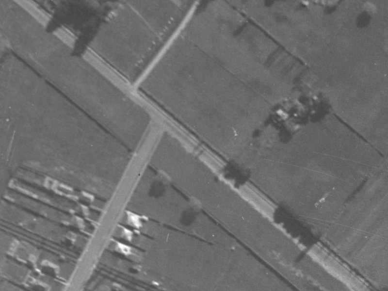 393C Linwood Avenue from the air, 1940-1944