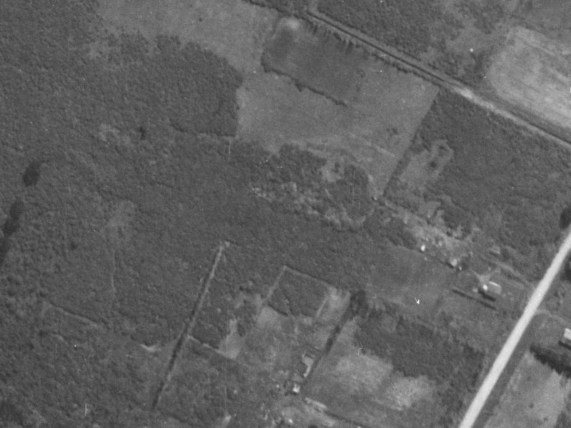 25A Wickham Street from the air, 1940-1944