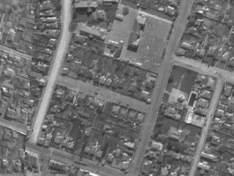 26 Hillview Road from the air, 1940-1944