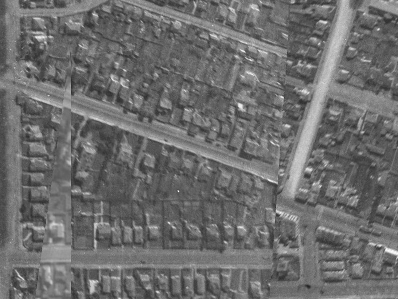 166 Ferry Road from the air, 1940-1944