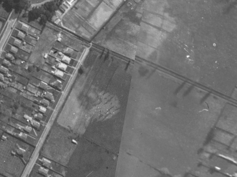 6B Arran Crescent from the air, 1940-1944
