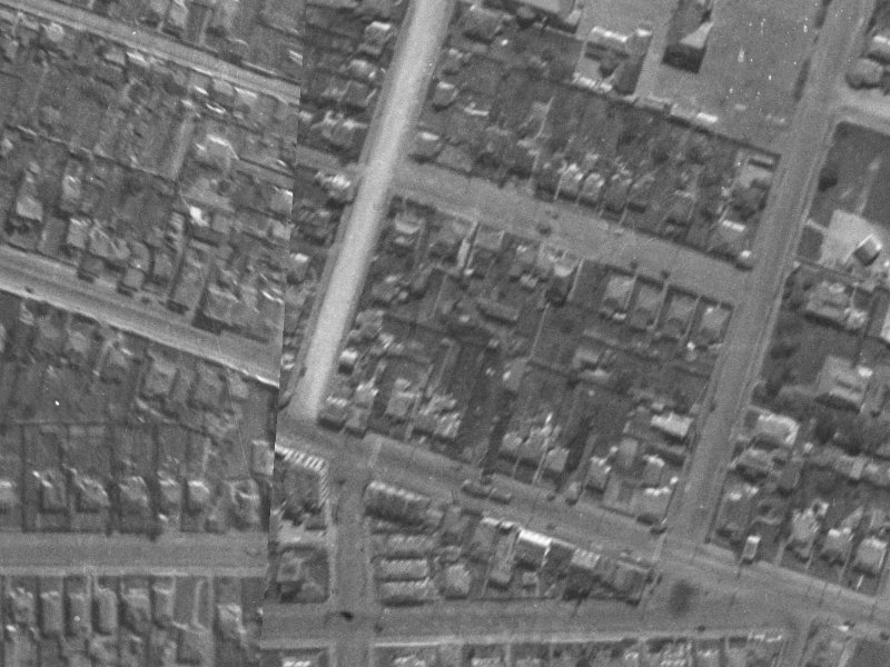 199 Ferry Road from the air, 1940-1944