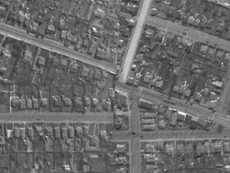 501 Moorhouse Avenue from the air, 1940-1944