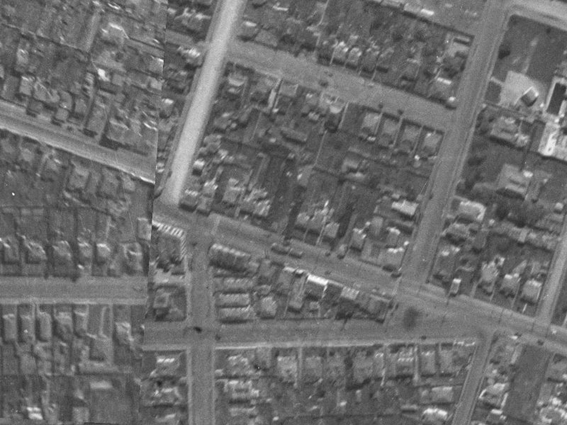 198 Ferry Road from the air, 1940-1944