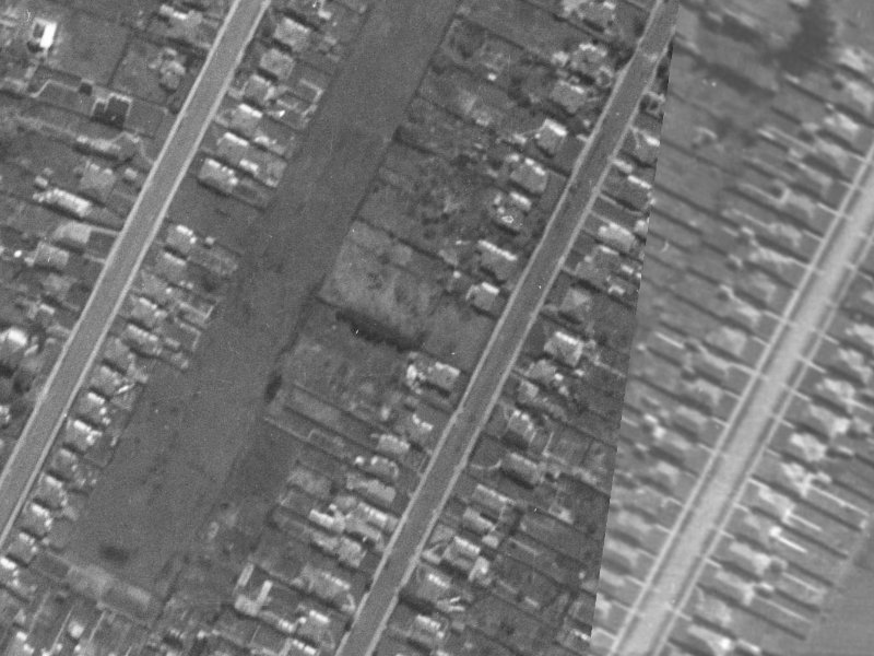 41 Bordesley Street from the air, 1940-1944