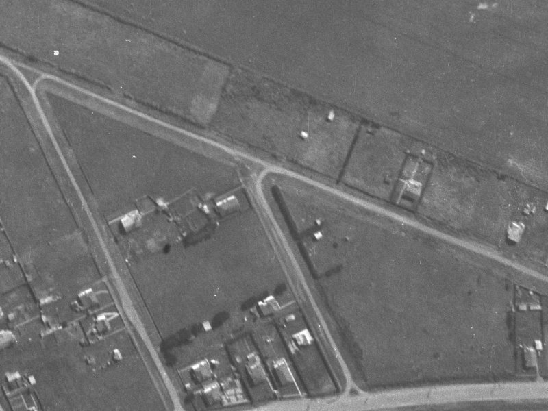 13 Fulham Street from the air, 1940-1944