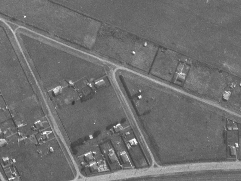 11 Fulham Street from the air, 1940-1944