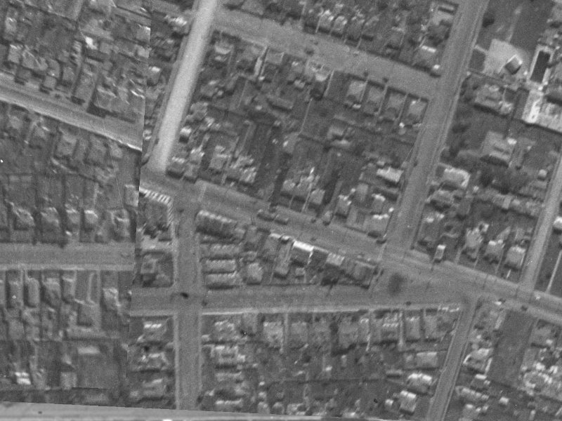 206 Ferry Road from the air, 1940-1944