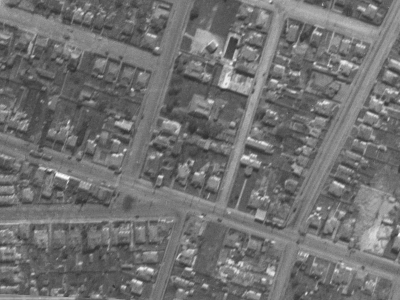 Leyden Street from the air, 1940-1944