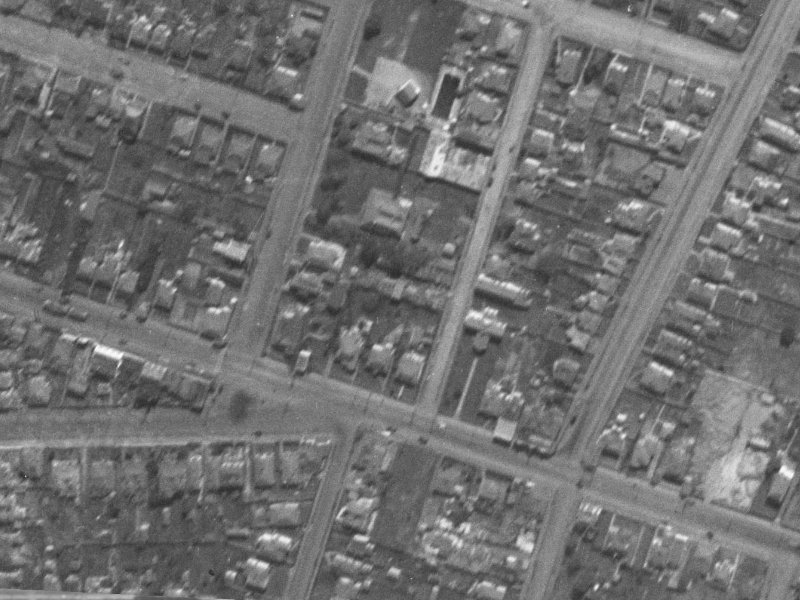 1 Leyden Street from the air, 1940-1944