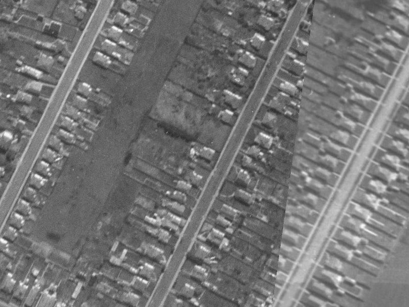 38A Bordesley Street from the air, 1940-1944