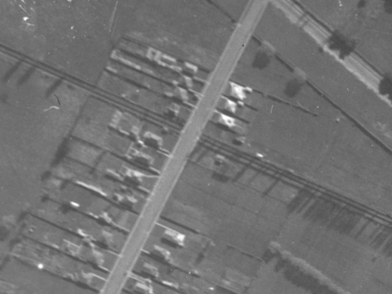 107-109 Tilford Street from the air, 1940-1944