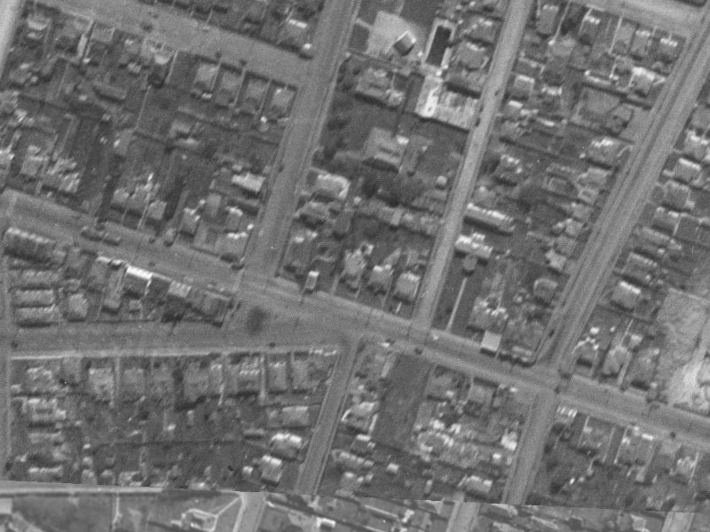 231 Ferry Road from the air, 1940-1944
