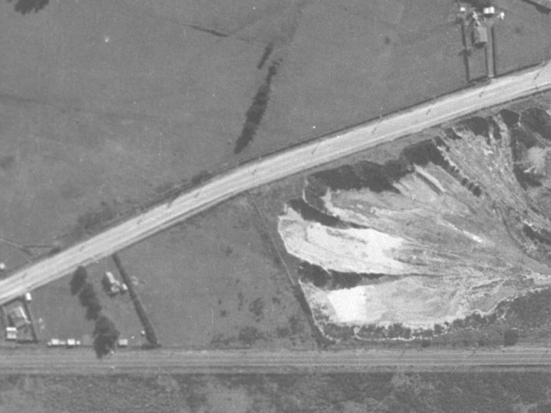 241-243 Waterloo Road from the air, 1940-1944