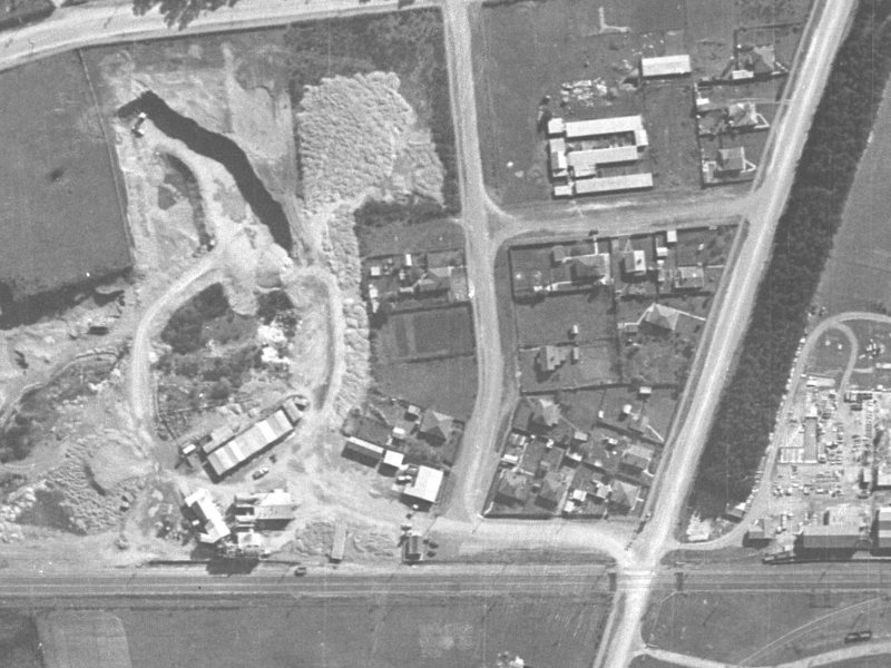 Smarts Road from the air, 1940-1944