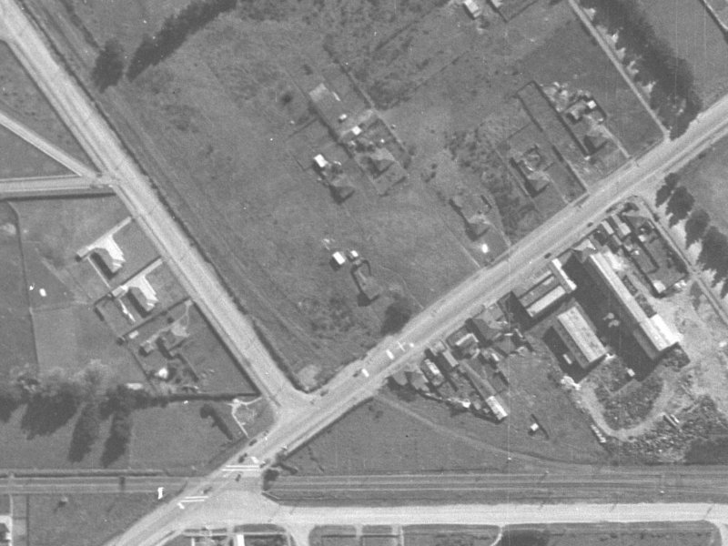 1 Lowther Street from the air, 1940-1944