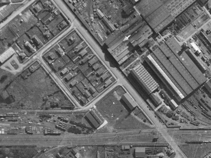 Troup Drive from the air, 1940-1944