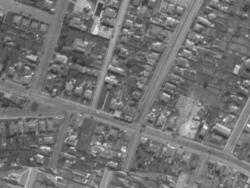247 Ferry Road from the air, 1940-1944
