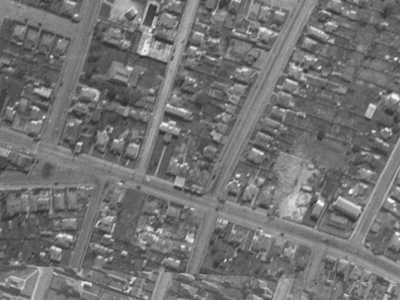 251 Ferry Road from the air, 1940-1944