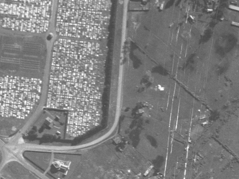 67b Keighleys Road from the air, 1940-1944