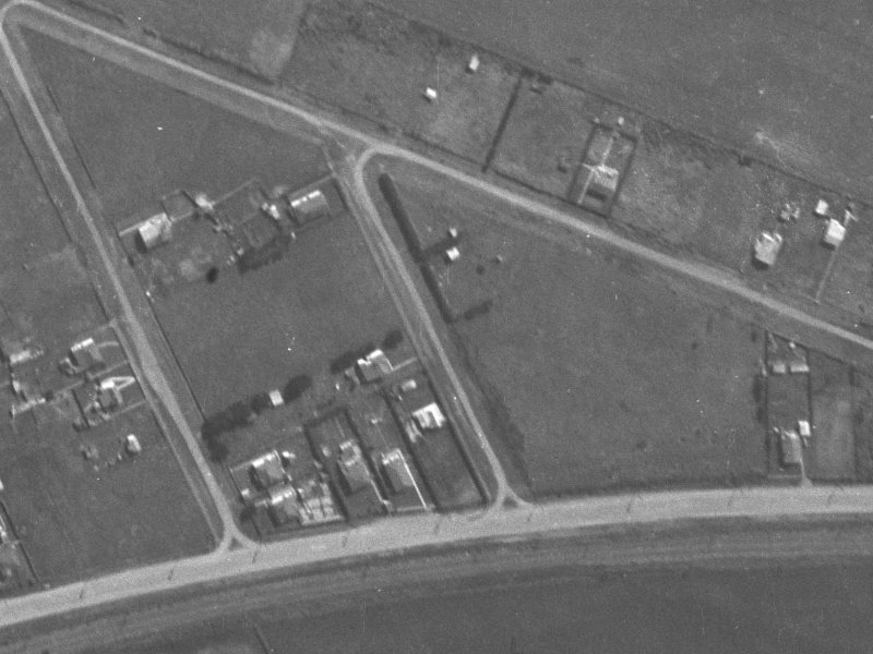 Fulham Street from the air, 1940-1944