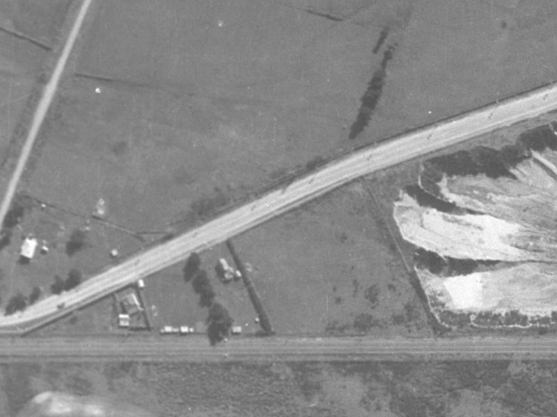 283 Waterloo Road from the air, 1940-1944