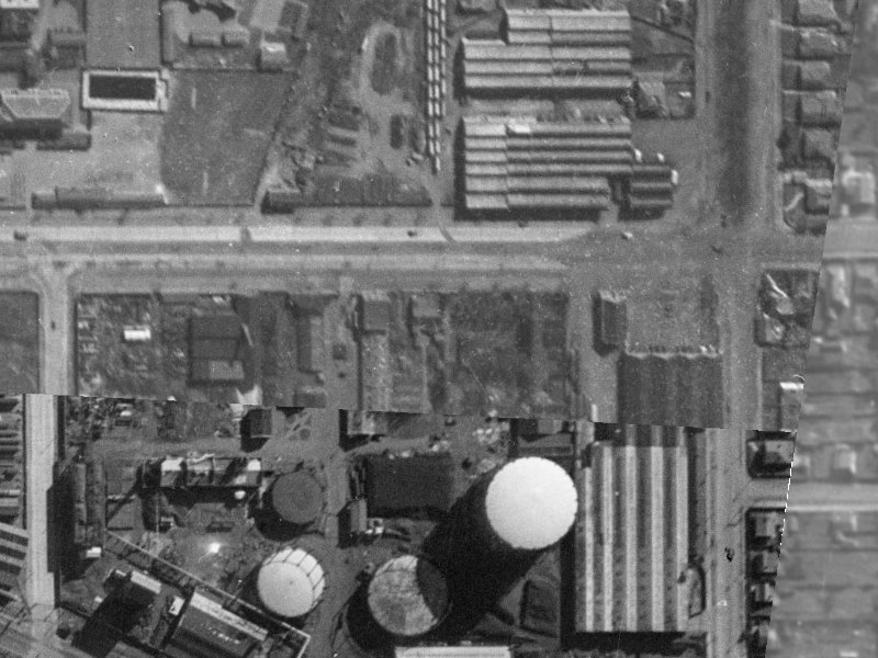 492C Moorhouse Avenue from the air, 1940-1944