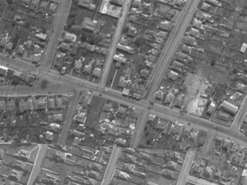 242E Ferry Road from the air, 1940-1944