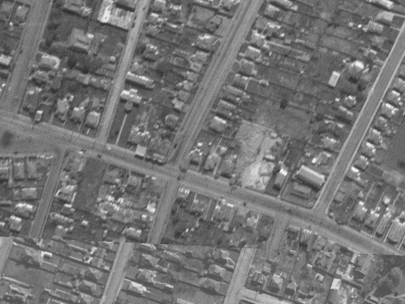 248 Ferry Road from the air, 1940-1944
