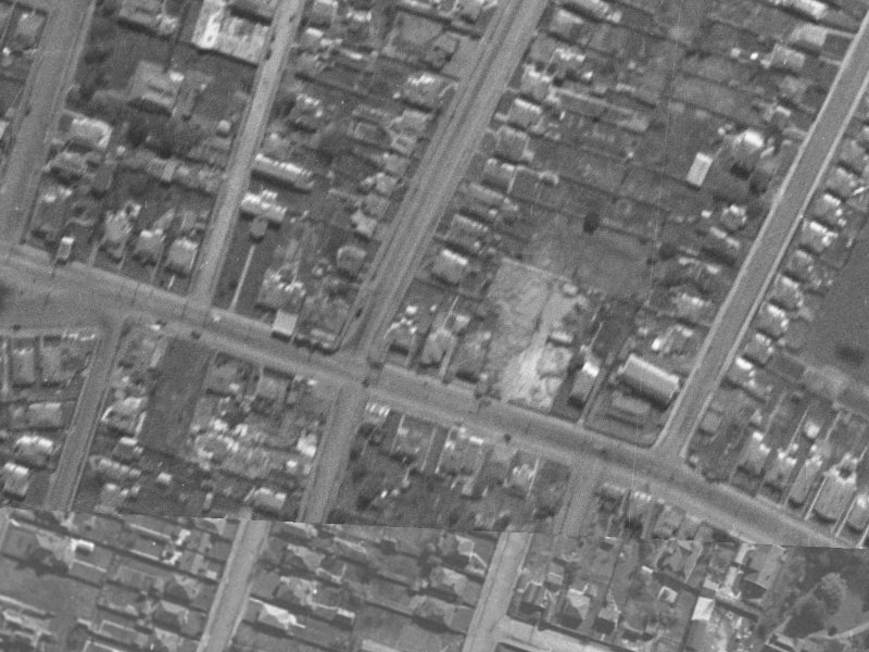 250 Ferry Road from the air, 1940-1944