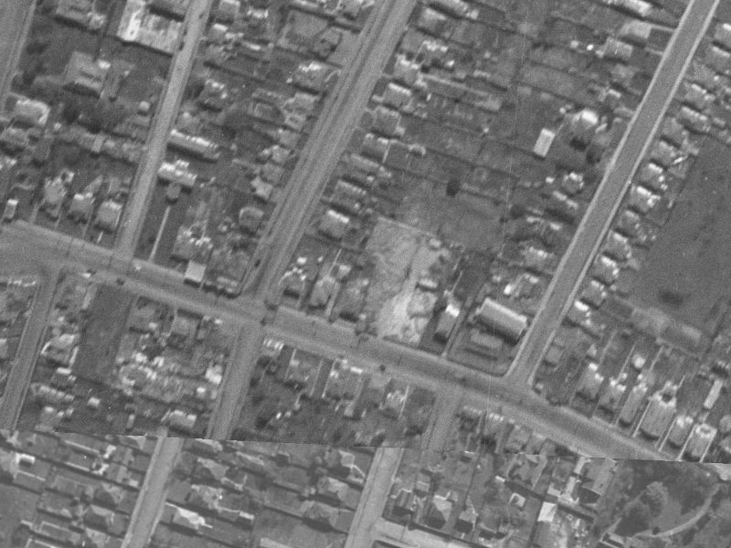 Ferry Road from the air, 1940-1944