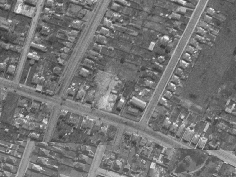 271 Ferry Road from the air, 1940-1944