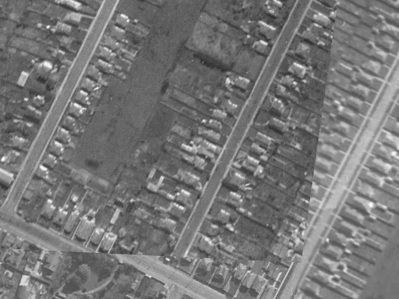 23 Bordesley Street from the air, 1940-1944