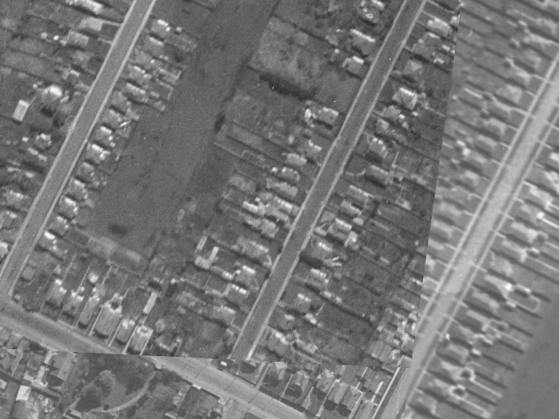 24 Bordesley Street from the air, 1940-1944