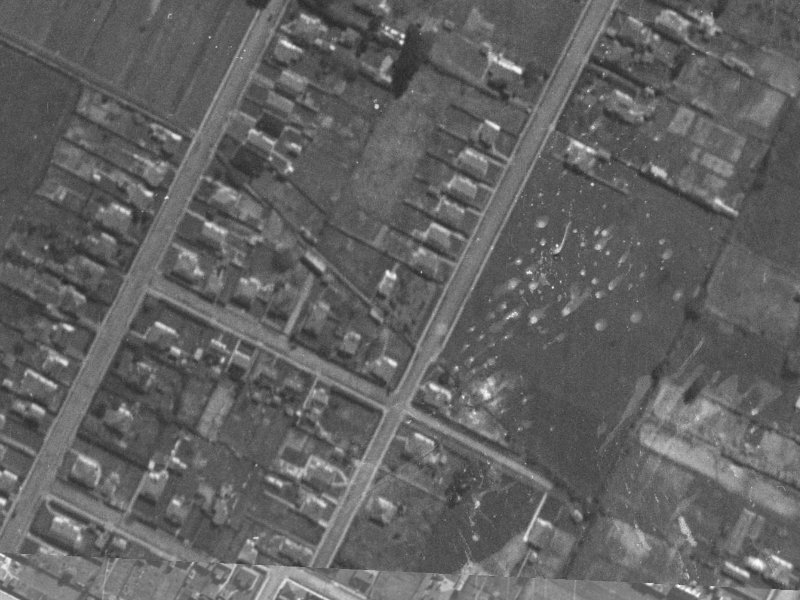 48 Aldwins Road from the air, 1940-1944