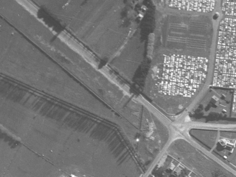 Linwood Avenue from the air, 1940-1944