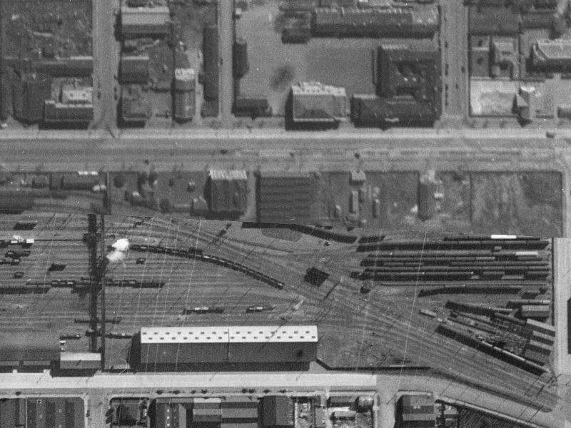 2 Washington Way from the air, 1940-1944