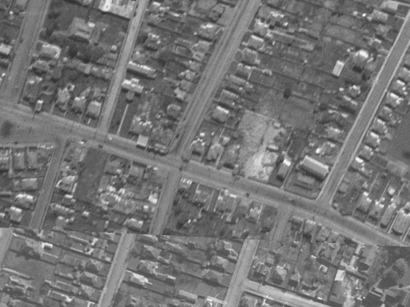 Ferry Road from the air, 1940-1944