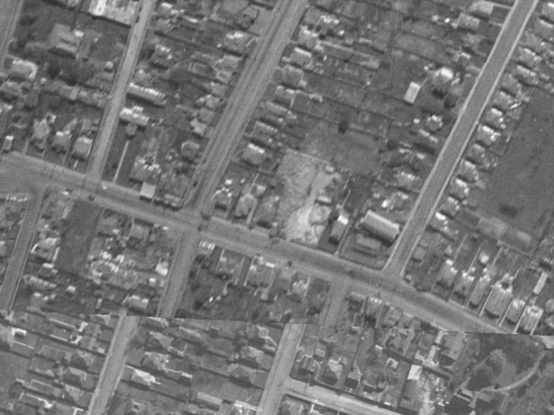 265 Ferry Road from the air, 1940-1944
