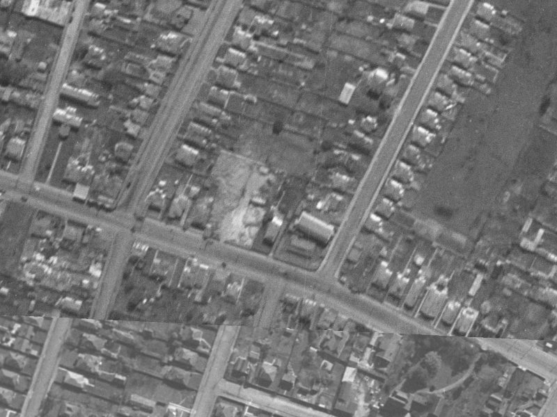 262 Ferry Road from the air, 1940-1944