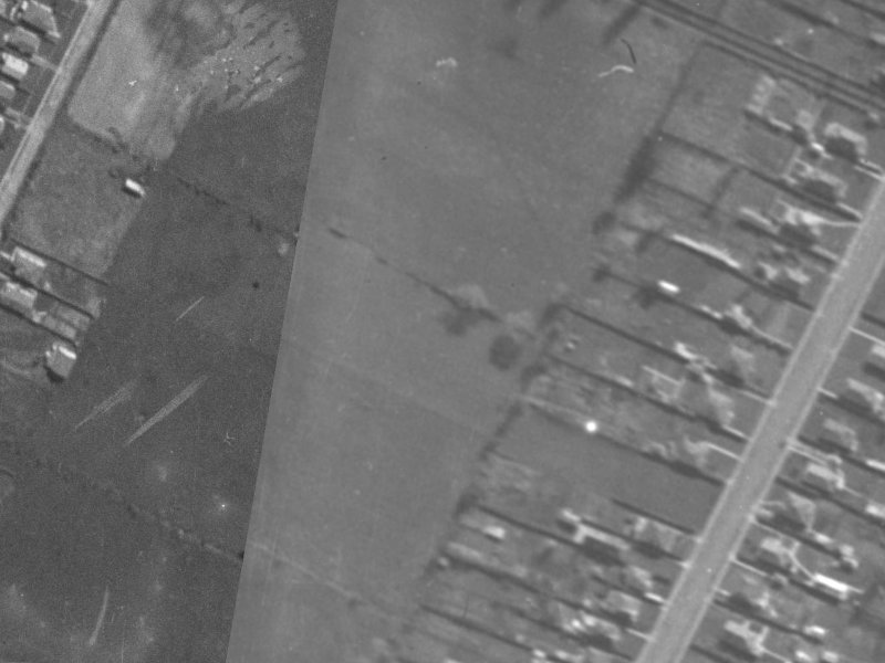 45E Arran Crescent from the air, 1940-1944