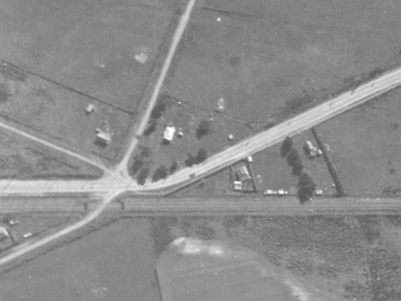4 Gilberthorpes Road from the air, 1940-1944