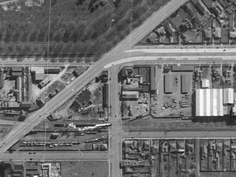 60 Grove Road from the air, 1940-1944
