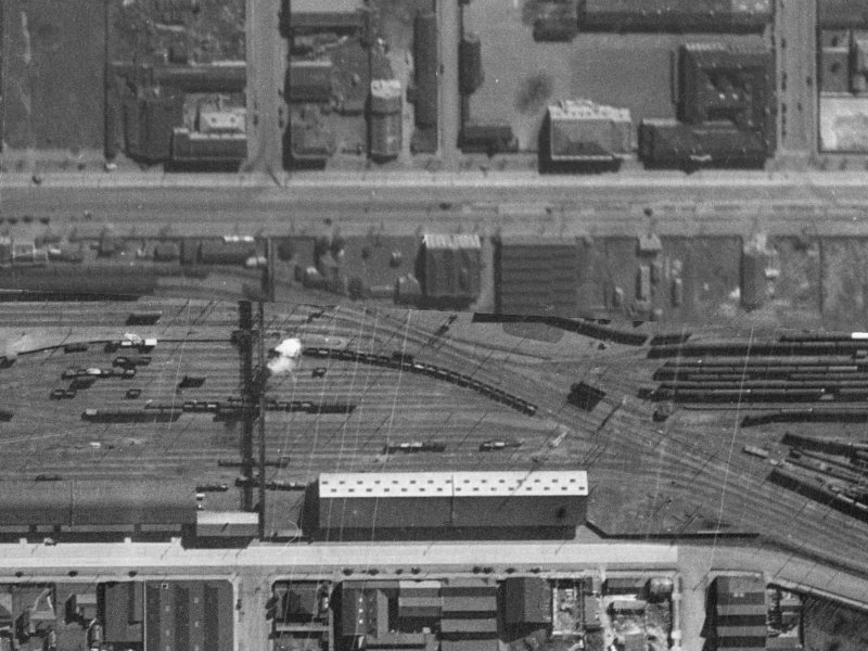 10–12 Washington Way from the air, 1940-1944