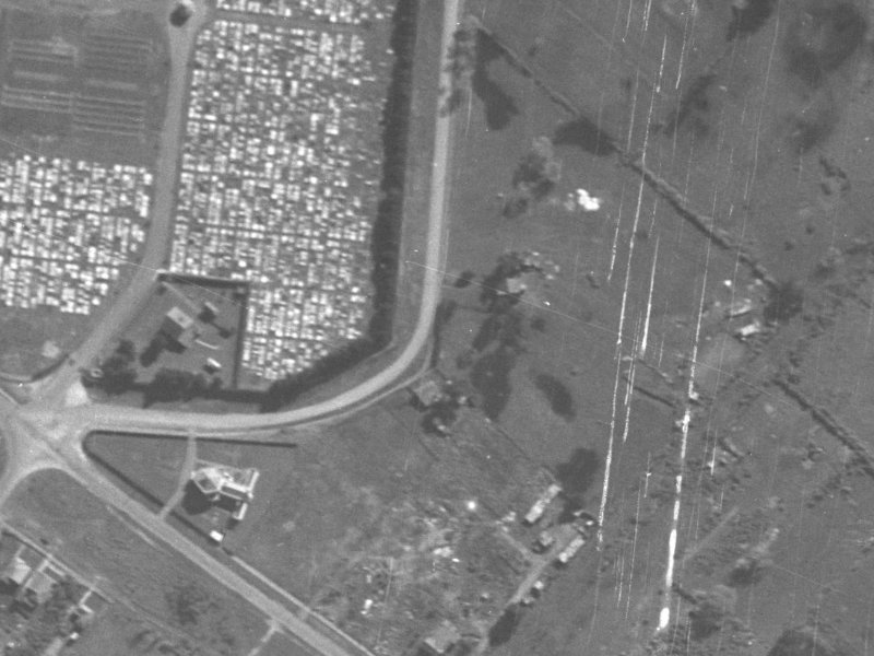 99 Keighleys Road from the air, 1940-1944
