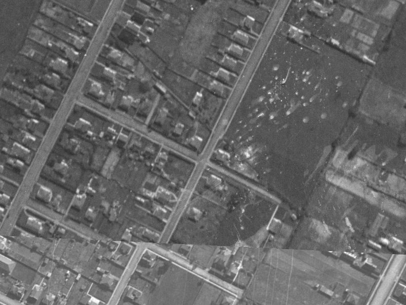 42 Aldwins Road from the air, 1940-1944