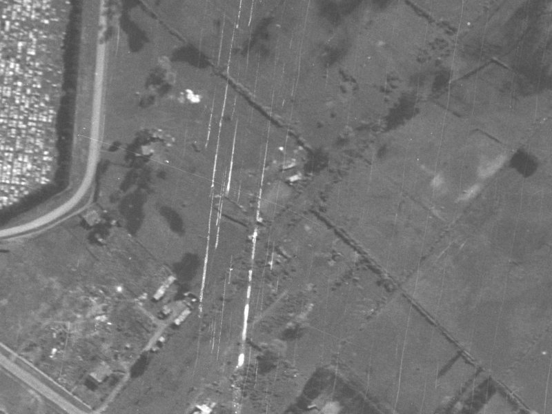 25 Raupo Street from the air, 1940-1944