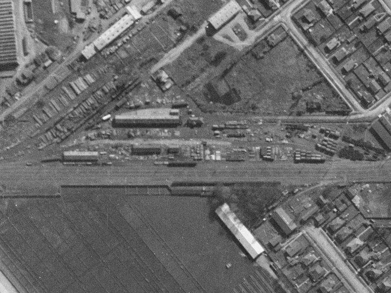 9 O'Shannessey Place from the air, 1940-1944